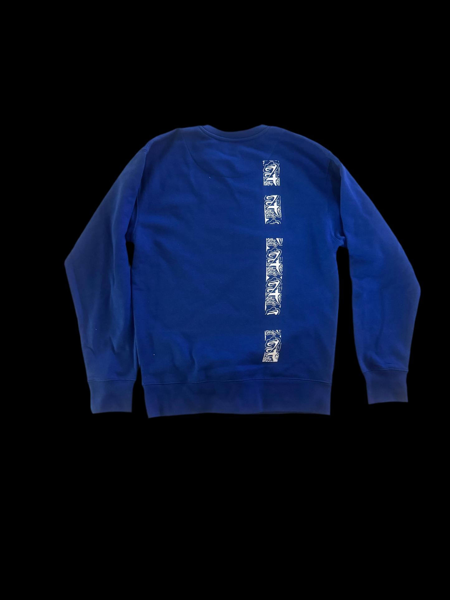 Blue 4thawin Rolex crewneck