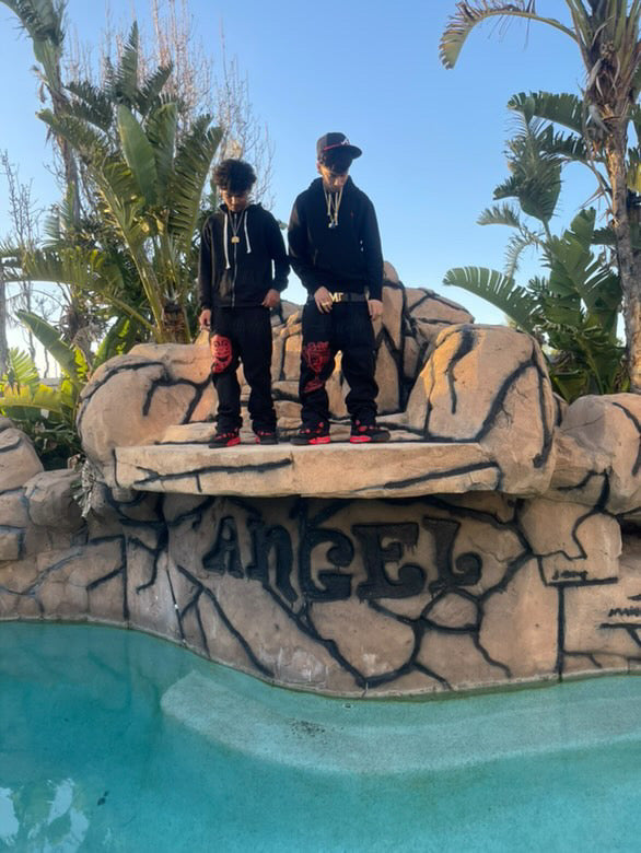 4thawin Red Laugh Now Jeans