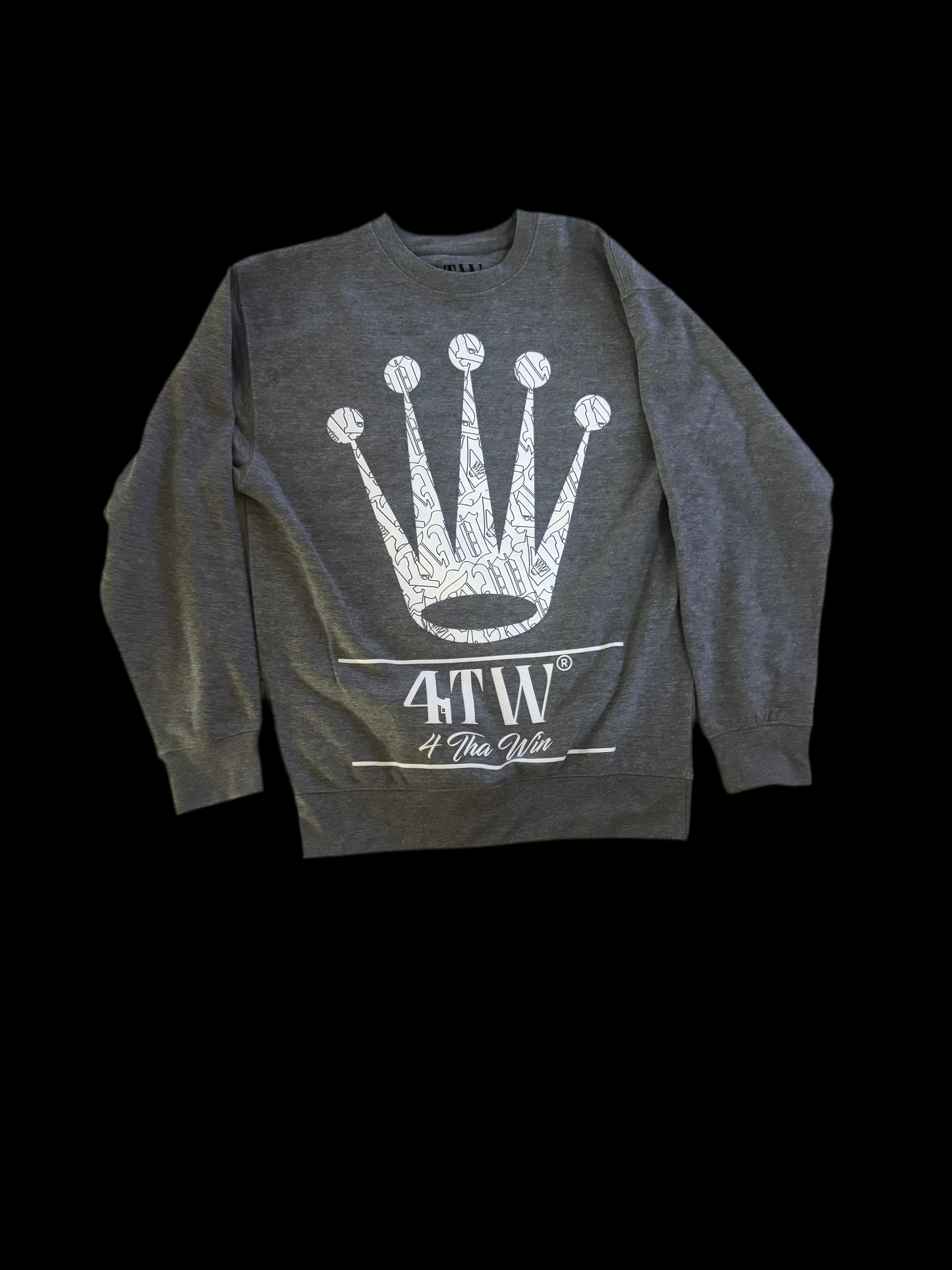 Gray 4thawin Rolex crewneck