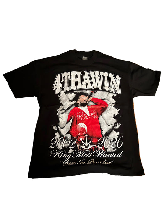 LLKMOSTWANTED TEES BLACK