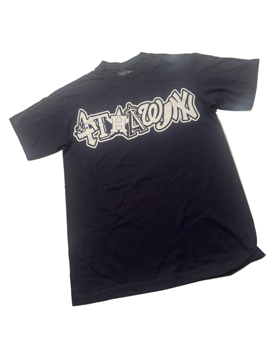 PLAYBALL TEE -NAVY BLUE