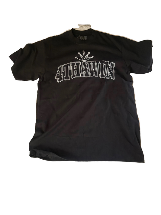 4THAWIN BLACK TEE