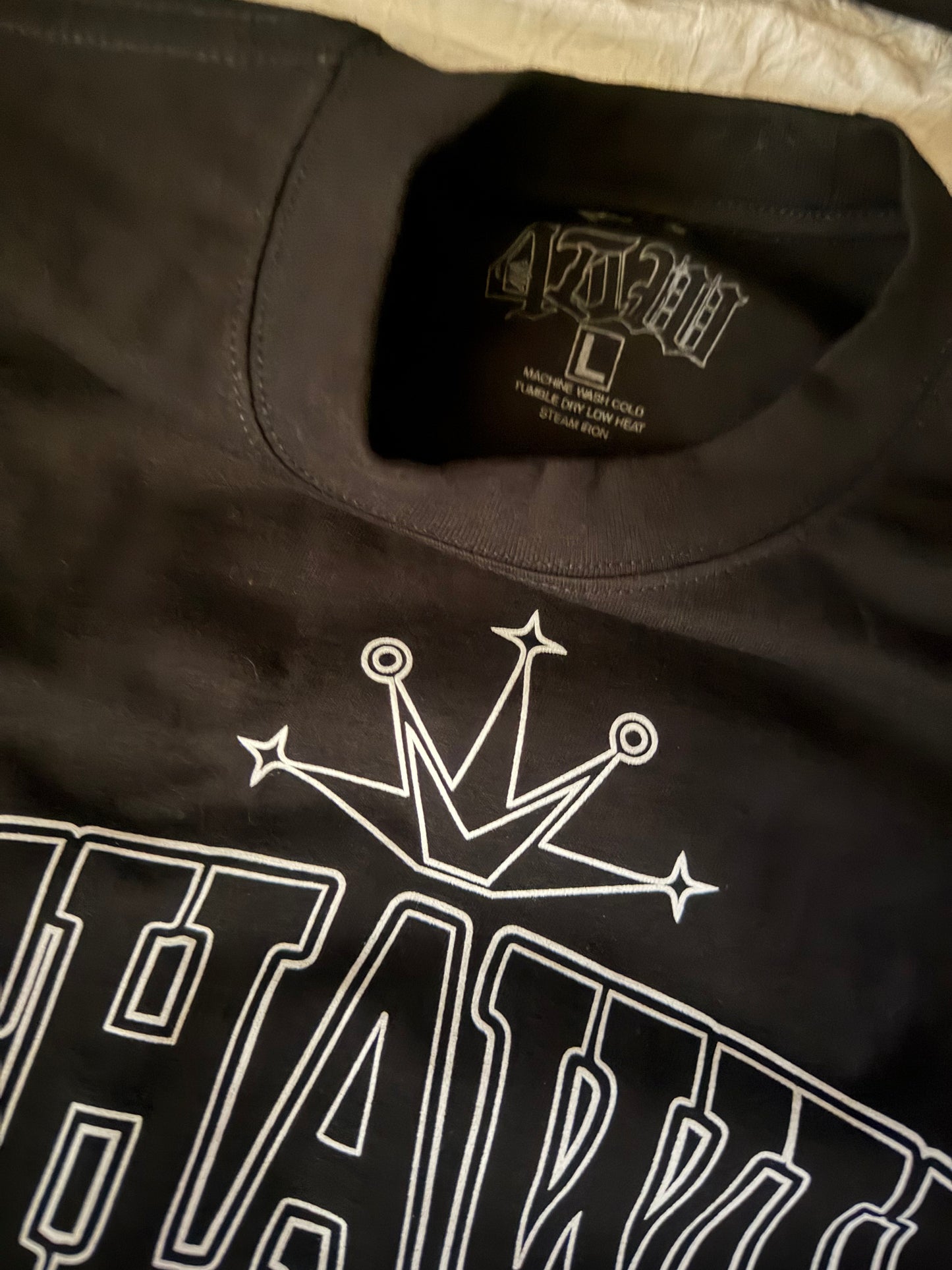 4THAWIN BLACK TEE
